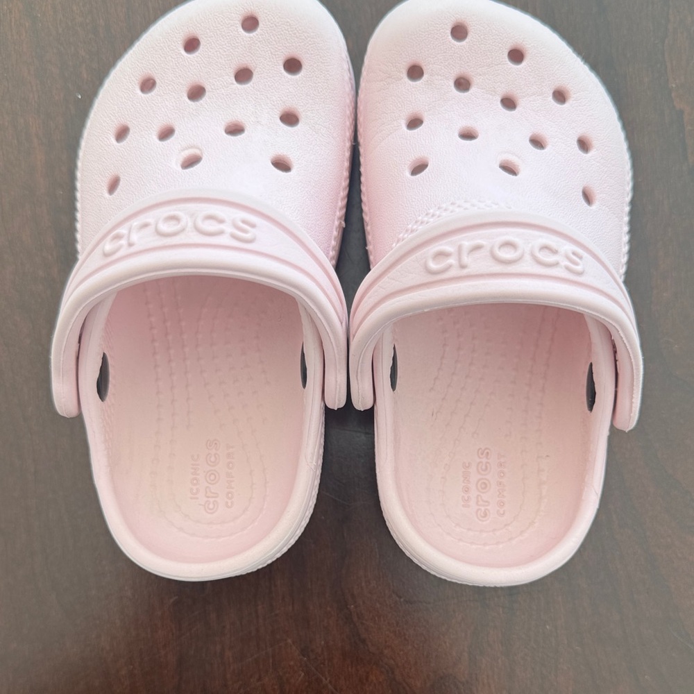 CROCS Classic Toddler Clogs - Blush Pink - Picture 2 of 10